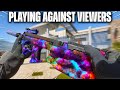 Playing Against Viewers In Gunfight (FUNNY)