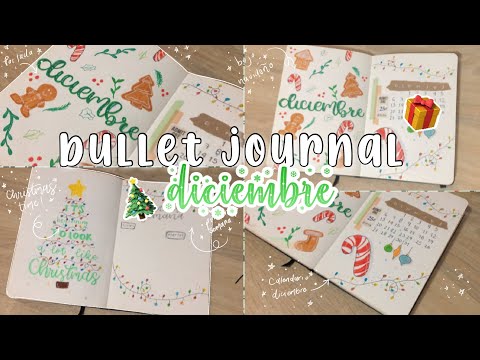 BULLET JOURNAL diciembre || Planea Conmigo 🎄 - By Study Team 🌟