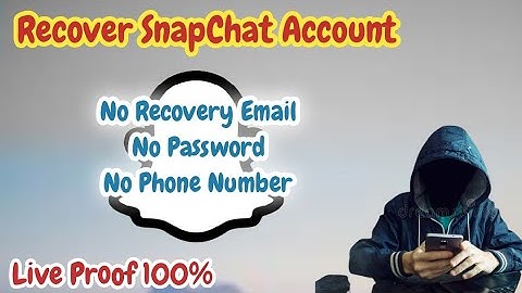 Reset Snapchat Password Without Old Email Password and Number | Snapchat Account Recovery 2022