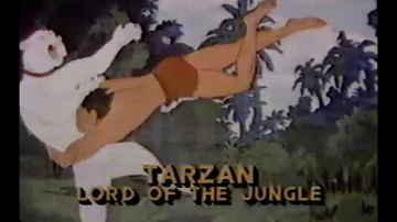 Tarzan Lord of the Jungle CBS Cartoon Promo Commercial 1983