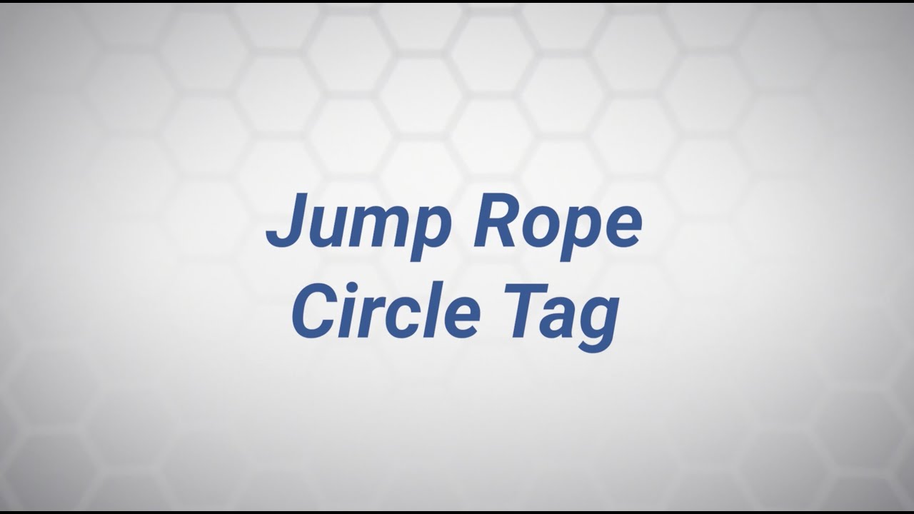 Jump Rope Tag Jump Rope Circle Tag (OPENPhysEd.org) - YouTube