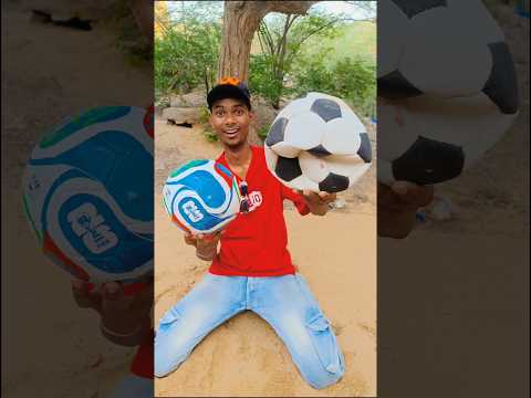 After I kicked the football, someone punctured it and threw it into a pit. #shorts #viral #trending