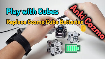 Replace Cozmo Cube Batteries and Play