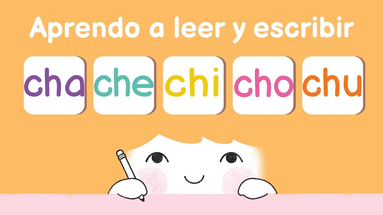 Palabras Con Cha Che Chi Cho Chu Para Niños