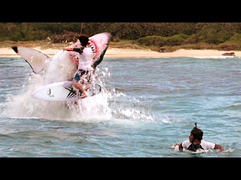 Shark attacks! All the craziest attack scenes from The Shallows 🌀 4K