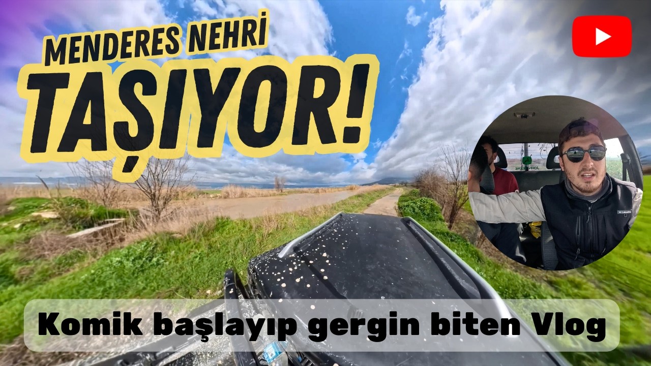 MENDERES NEHRİ TAŞTI / Ekinler su altında