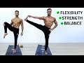 Beginner Yoga For Strength & Flexibility | 30min. Vinyasa Flow