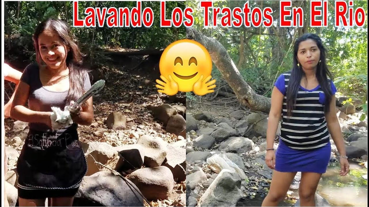 roxana ac odyssey 7-Chicas En El Rio Lavando Los Trastos,Y A Comer Papitas ¡¡Umm Que Rico!!-Papas Fritas-P7