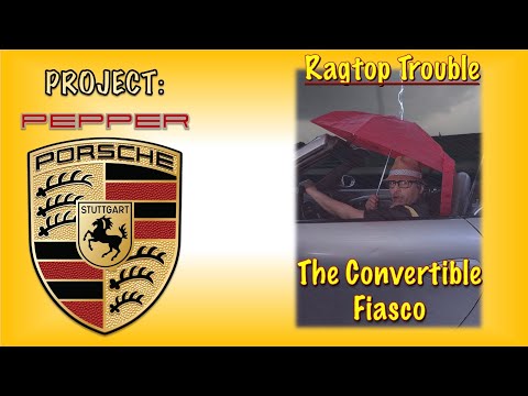 Video preview: PROJECT: Pepper - Fixing the convertible top on my eBay Porsche 911