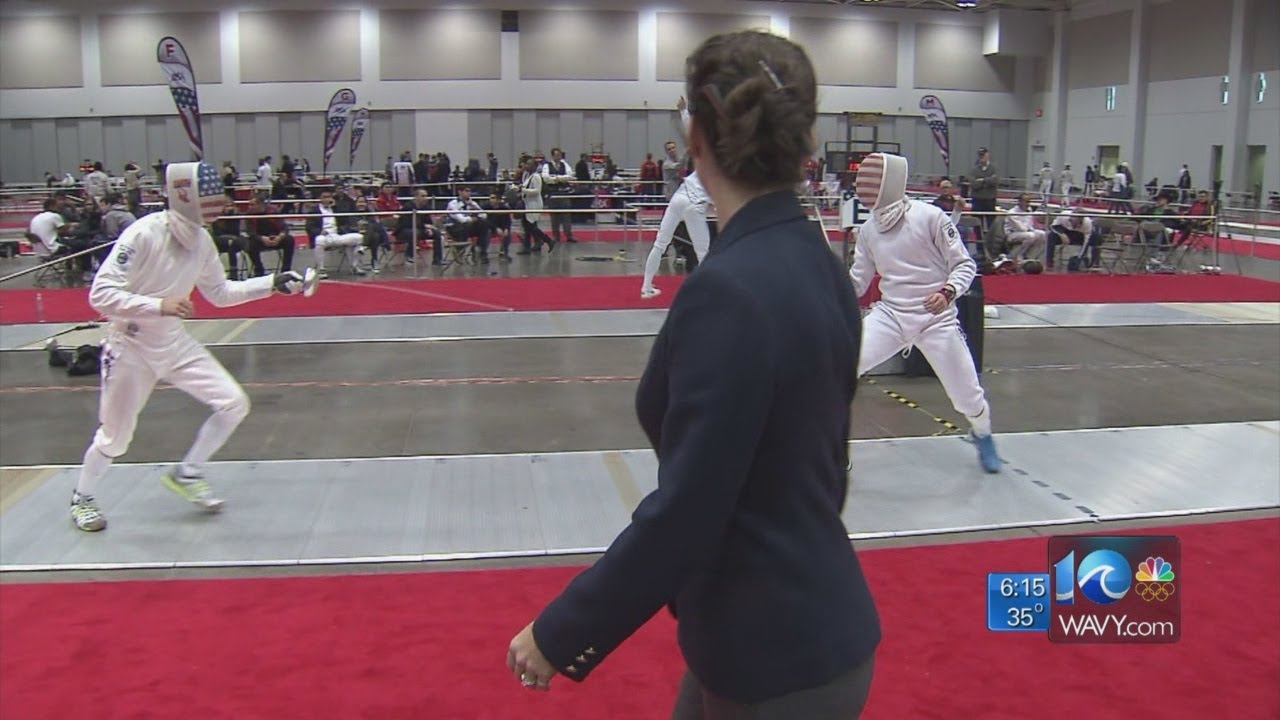 North American Cup Fencing competition YouTube