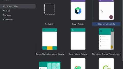 how to fix android studio no java language option