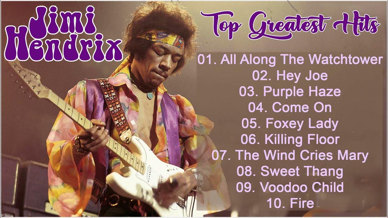 Jimi Hendrix greatest hits (full album) Best songs of Jimi Hendrix