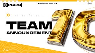 Pgs 10 Team Reveal 24 Teams, 3 Groups, One Goal