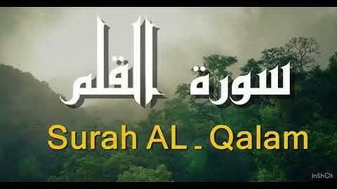 سوره القلم كامله بصوت الشيخ محمد هشام ،Surah Al -Qalam🤍#قرآن #قران_كريم #اجر_لي_ولك #لايك #مصحف 