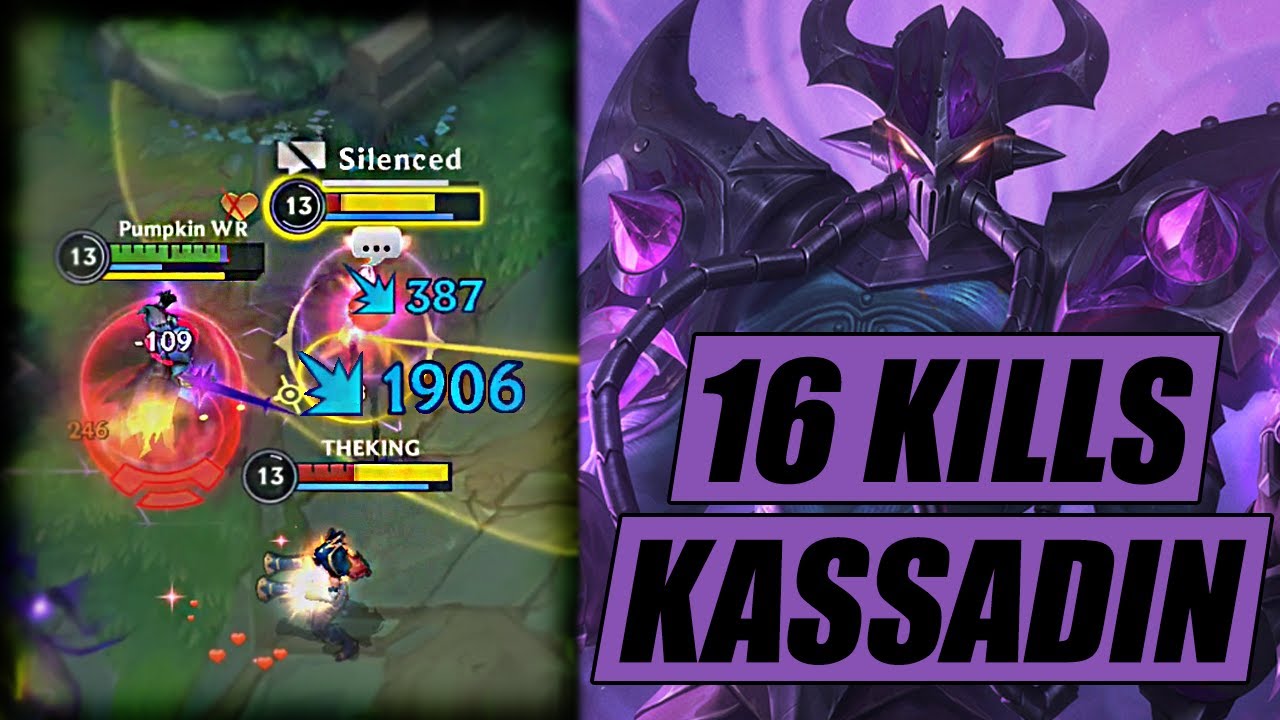 Wild Rift Kassadin New Champion V K Damage Build Runes Youtube