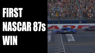 iRacing: ONE LAP SHOOTOUT FOR THE WIN! // Talladega- NASCAR 1987 Fixed Series