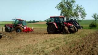 Stuck in Mud/tracteur embourbée case ih mx 180