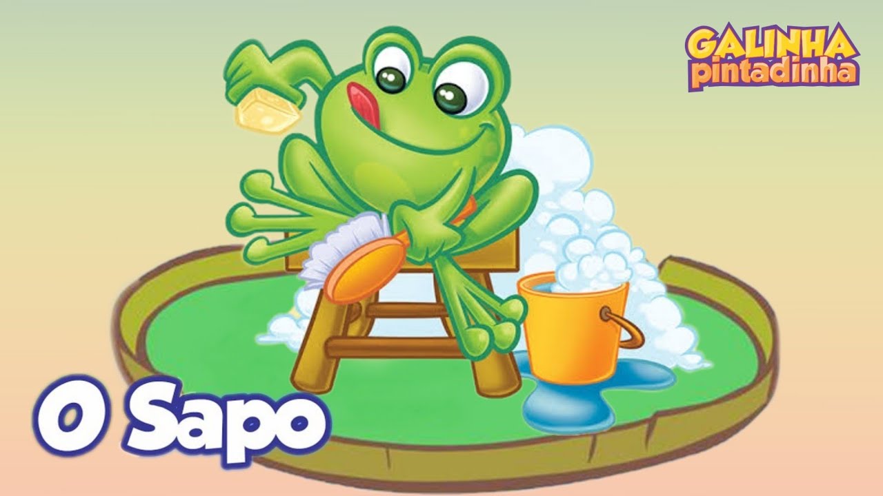O Sapo não lava o Pé - Galinha Pintadinha #Shorts - YouTube