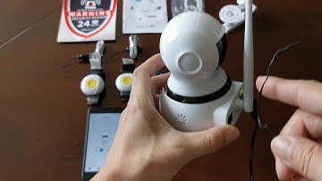 Part 1 Use the App Yoosee to connect the camera to wifi