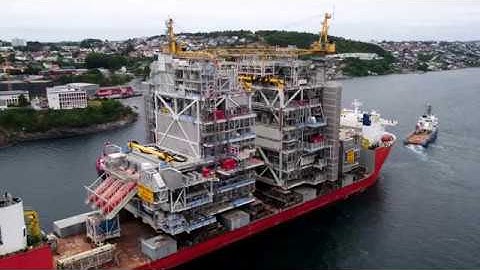 Martin Linge sail-away