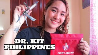 Dr. Kit Philippines First Aid Kit and Multi-tool Pocket Knife | Margrette Vlogs