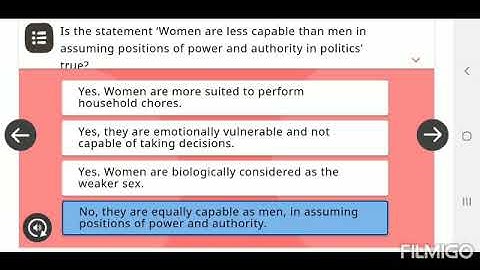 Quiz Integrating Gender In Teaching Learning Process Assessment