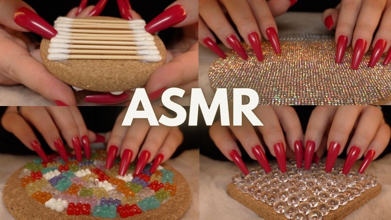 ASMR Brain Melting Scratching & Tapping on Textured Trigger Boards (No Talking for Sleep)