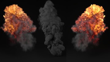 Tutorial No.62 : Rendering realistic Explosion and Smoke in Arnold for 3ds Max (Arnold Volume)