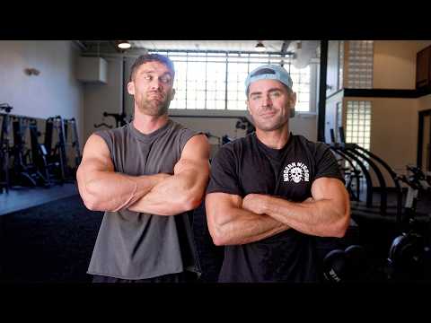A very slow training session with Zac Efron.