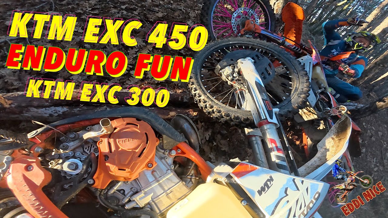 KTM EXC 450 & KTM EXC 300 TPI - загубихме пътеката!