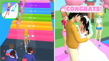 Makeover Run Gameplay All Levels Android, iOS Mobile Walkthrough #10