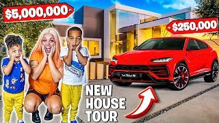 SURPRISING MY FAMILY WITH A NEW HOUSE \& LAMBORGHINI URUS 😍