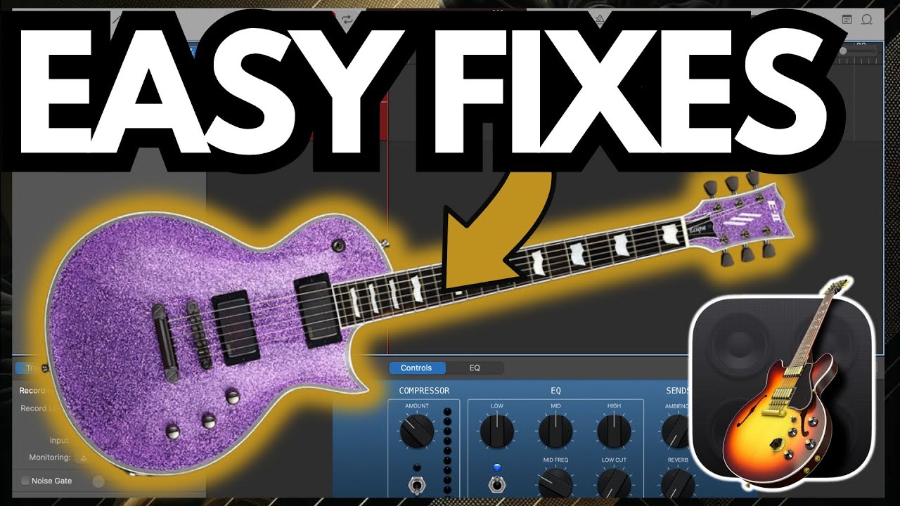 How to Make Guitars Sound Better in GarageBand - YouTube