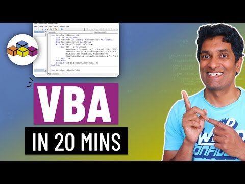 Want to learn VBA? Here is a simple but in-depth tutorial (you will make 2 useful apps by end)