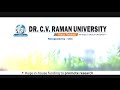 Dr CV Raman University Bihar Others(1) Dr CV Raman University Bihar Others(1)