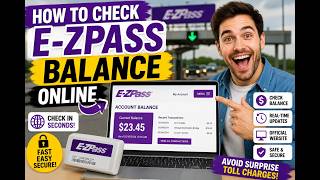 How to check E-ZPass balance online