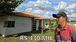 CHÁCARA DO MARCELO 2 CASAS LAVOURA DE MORANGO FRUTAS E ÁGUA BOA R$ 430 MIL
