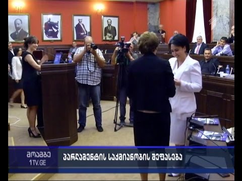 პარლამენტი მესამე სექტორიდან შენიშვნებს იღებს