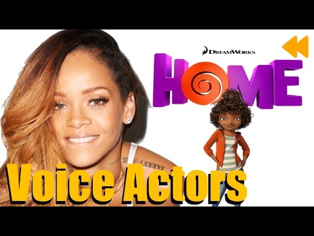 Home 15 Voice Actors And Characters Youtube