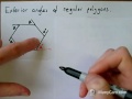 EXTERIOR ANGLES OF POLYGONS IN HINDI - YouTube
