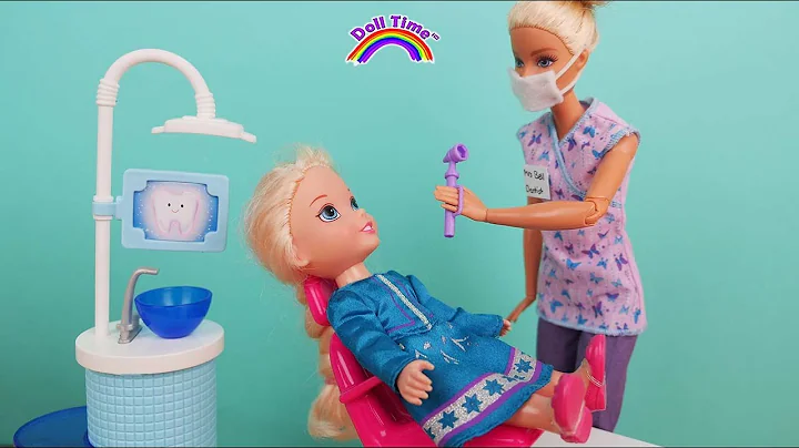 Dentist Trouble! Elsa Anna Toddlers Dentist Visit ...