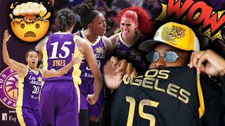 SPARKS FAN REACTS TO BACK TO BACK GAME WINNERS FROM NNEKA OGWUMIKE &amp; KRISTI TOLIVER!