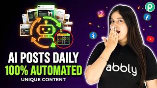 This Social Media AI Automation Creates Unique Content Daily I 100% Automated