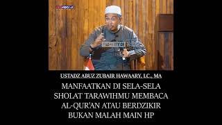 MANFAATKAN DI SELA-SELA SHOLAT TARAWEHMU MEMBACA AL-QUR'AN