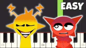 Incredibox Sprunki Retake COMPLETE - Piano Tutorial