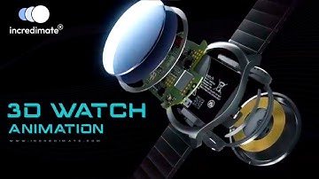 Tik Watch | Watch 3d Explode Animation | 3D Watch Animation | 3D Product Animation