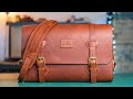 Make Your Own // Handmade Leather Satchel // PDF Pattern Pack Make Along