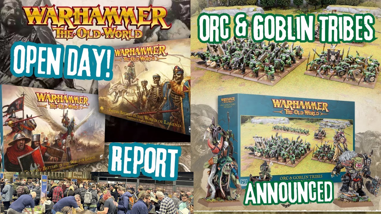 Warhammer: The Old World | Open Day | Orcs & Goblins Announced