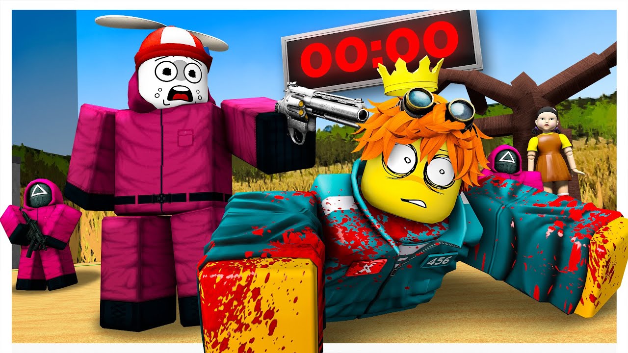 Jugar Como Guardia En Los Ink Games Es Muy Divertido / Squid Games Actualizacion Roblox