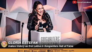 Gloria Estefan makes history as first Latina in Songwriters Hall of Fame